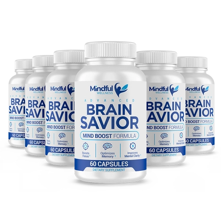 Brain Savior 6 Bottles package